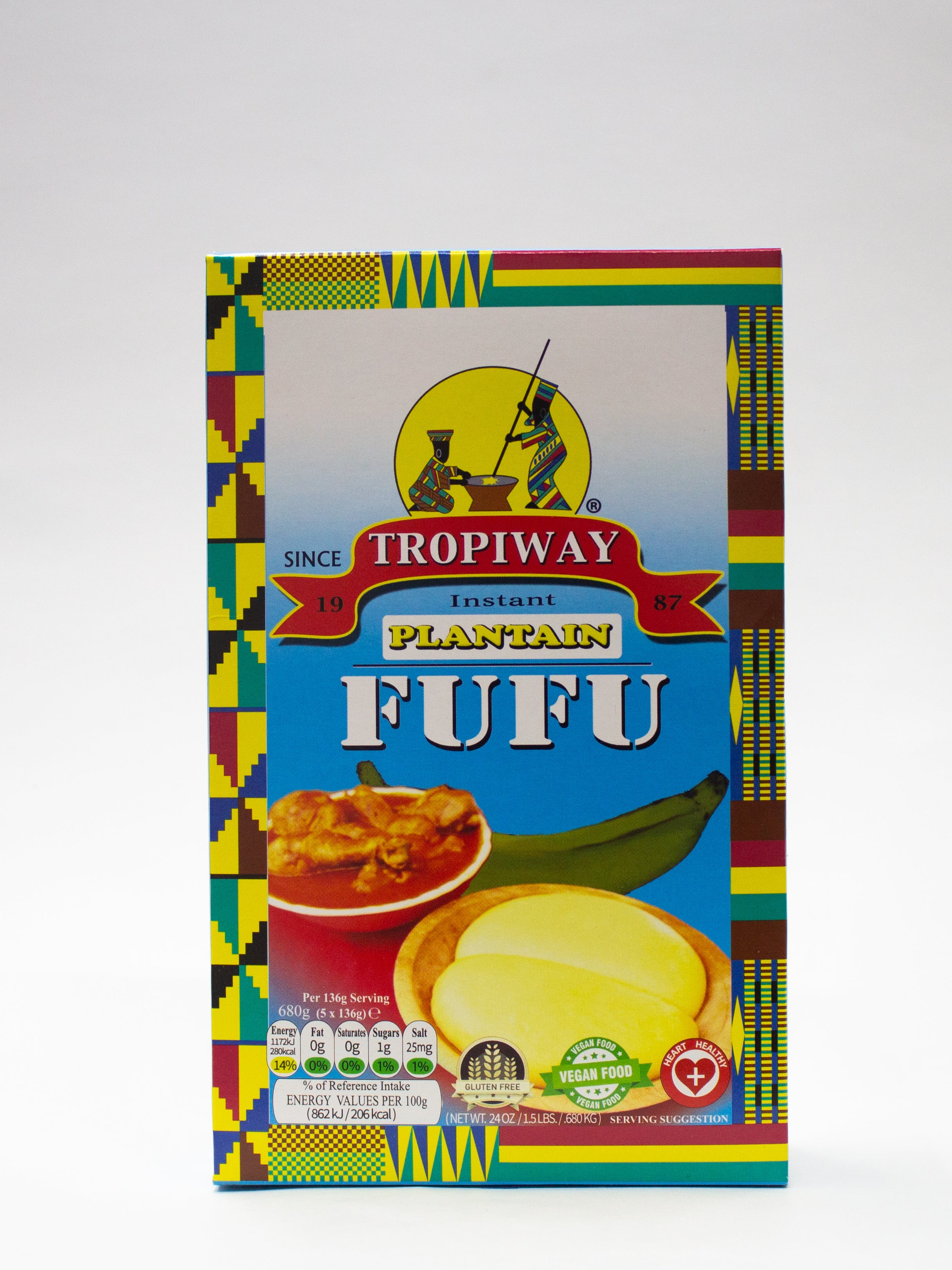 Tropiway Plantain Fufu 1.5LBS